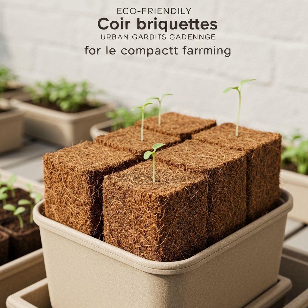 Cocopeat Briquettes