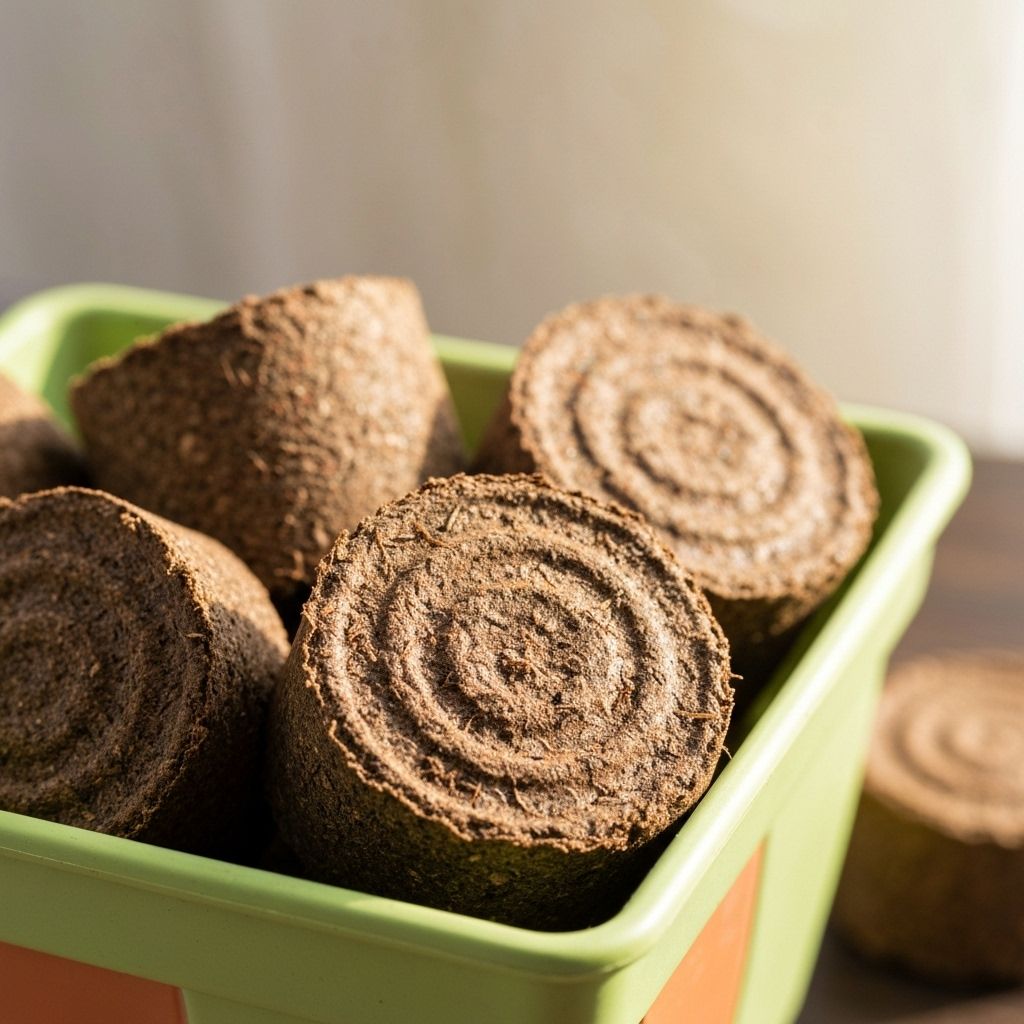 Cocopeat Briquettes