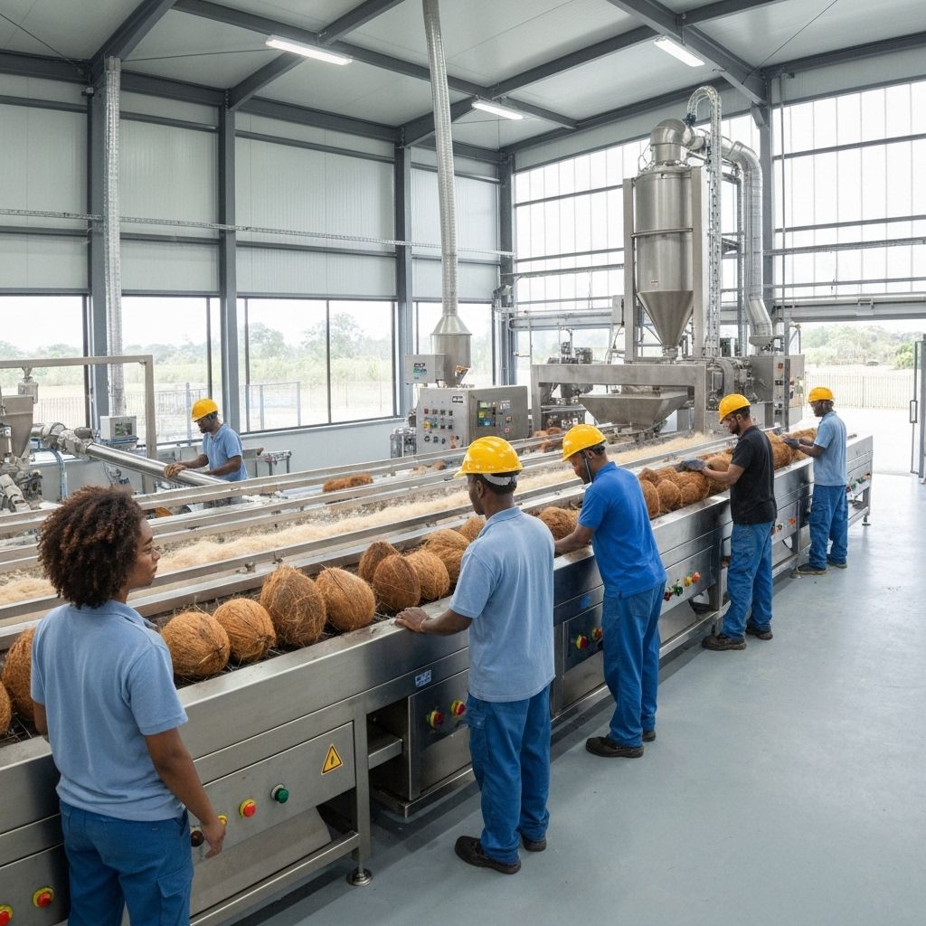 Cocopeat Processing Facility